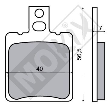 PLAQUETTES DE FREIN LUCAS STD APR/MBK/MOLD CE