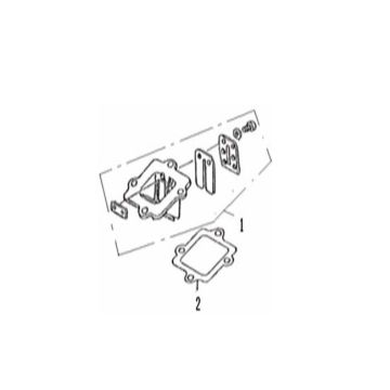 Boite à clapet Generic Xor 50 2T AC 2009 blanc