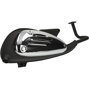 Pot d'échappement GY6 Chine VX/Riva avec 2 amortisseurs modèle original Silex