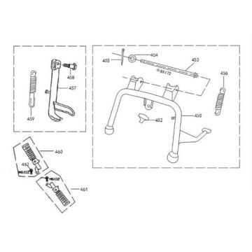 Support médian Neco Borsalino Oro marron