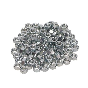 Ecrou M6 galvanisé 100 pièces