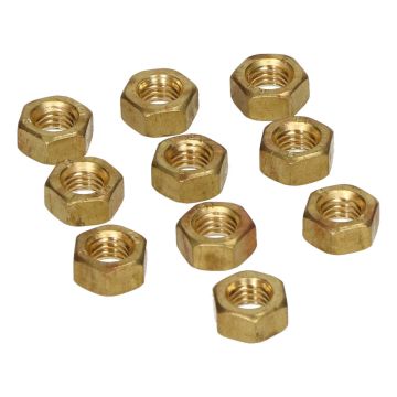 Ecrou M6 laiton 10 pcs