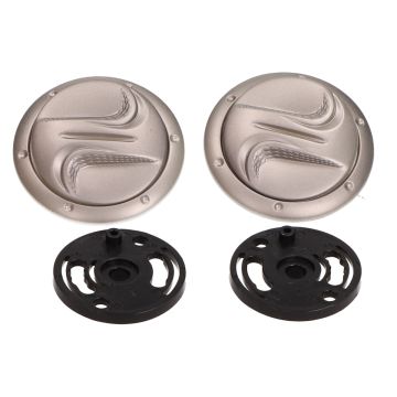 Kit de montage visière MT casque Urban Retro chrome