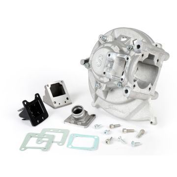 Carter moteur complet Simonini--4P 4 goujons Piaggio Ciao,Bravo,Boxer,Si