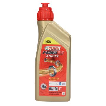 Moteur Castrol Power RS 4T Scooter 10W-30 de 1 litre