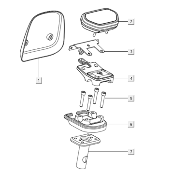 Compteur kilométrique Niu n-Pro