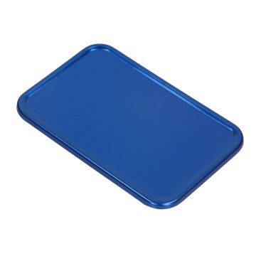 Plaque d'immatriculation taille bleue