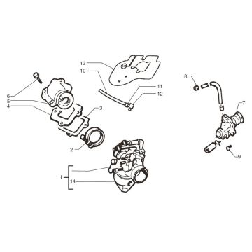 Pompe à huile Beta ARK-tribe AC blanche 2009 2 temps