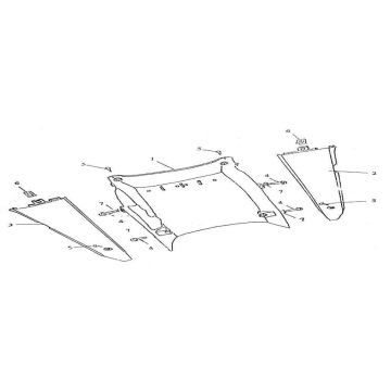 Jupe sous-plateau Giantco Grand Venus 125cc