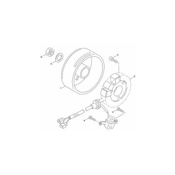 Allumage Yamaha Aerox 4 temps 2014