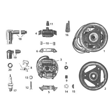 Allumage Zundapp GTS 50 517-39L0
