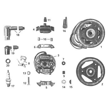 Allumage Zundapp GTS 50 517-40L0