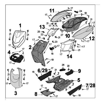 Panels Peugeot Kisbee 2-takt