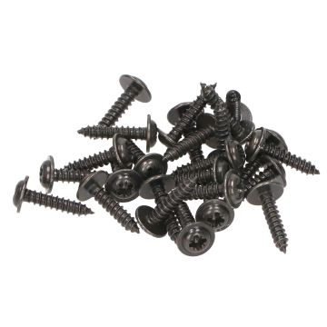 Vis 3,5 x 16 mm noir 25 pièces