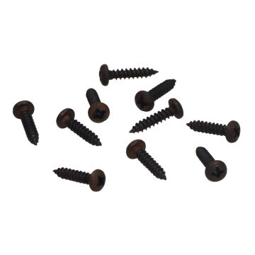 Set Vis 3,5x16 noir 10 pièces