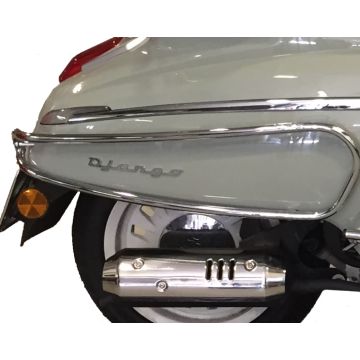 Barres de sécurité arrière Peugeot Django chromées originales PG840-DJA-CRM