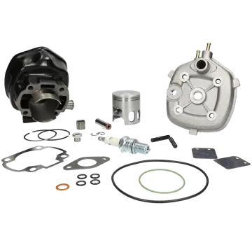 Cylindre avec culasse - Polini 70cc Corsa - Minarelli horizontal LC 166.0083/R