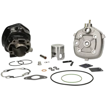 Cylindre avec culasse - Polini 70cc Sport- Minarelli LC axe de piston horizontal 10mm 166.0083
