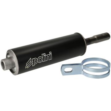 silencieux arrière Vespa ciao/citta/si 16 mm et aluminium Polini 218.0015