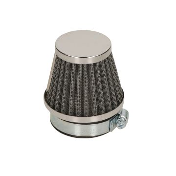 Filtre air/alimentation ouvert 50 mm (carburateur avec plaque d'échappement) Type K&N