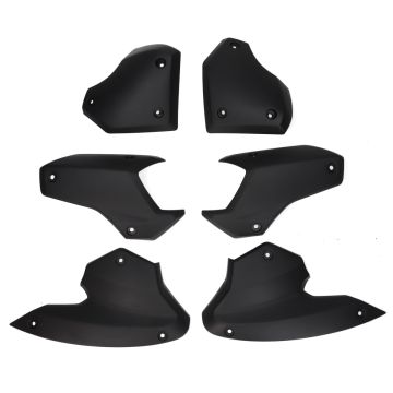 Kit de supports de protection originaux pour Peugeot Kisbee, noir