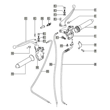 Remgrepen Tomos CLASSIC XL (L1)