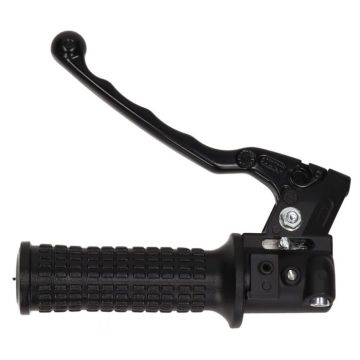 Accélérateur Gilera Citta aluminium/noir