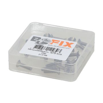 Vis de couvercle de pompe de frein M4x16 en acier inoxydable 25 pièces