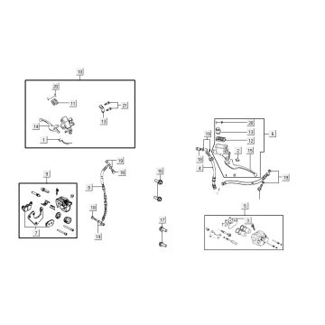 système de freinage AGILITY 16+ 4T 125 Matte Metallic Light Blue