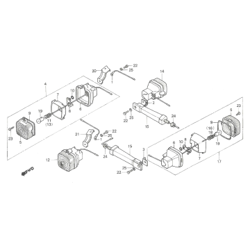 Indicateurs Honda MTX 50