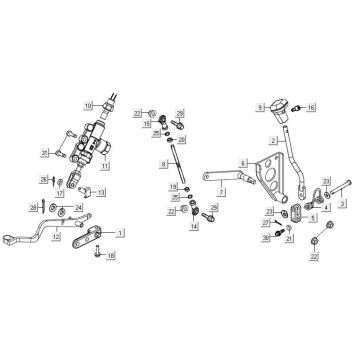 Système de commutation Kymco MXU 300R