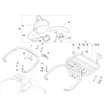 Vespa GTS 300 Super HPE 4 V IE ABS Euro 5 2020-2022