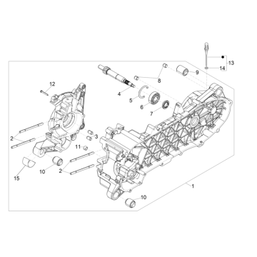 Carter Piaggio Typhoon 50 2 temps Euro 4 2018-2020