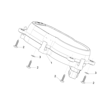 Compteur - Piaggio Typhoon 50 2T AC Euro 4 2018-2020