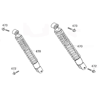 Amortisseurs Edwards Maple V50-2 argent