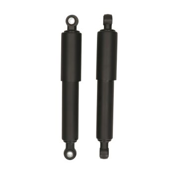 jeu d'amortisseurs Maxi/Tomos personnalisé 300 mm noir mat DMP
