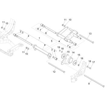 Piaggio Medley 125 ABS E5 Oscillant E5 2021-2022 (EMEA)