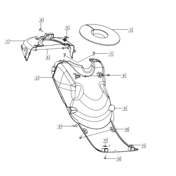 Housse de protection pour roue avant arrière Niu M+ sport