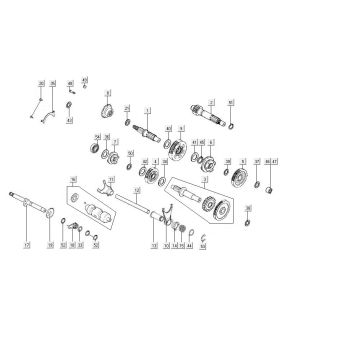 Arbres de transmission Kymco MXU 300