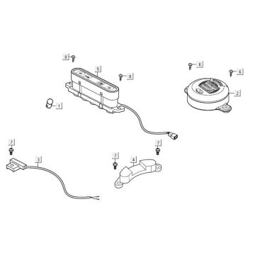 Compteur de vitesse Kymco Maxxer 90 Black