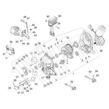 Régulateur de tension - Unités de commande électroniques - Bobine d'allumage HS Piaggio MP3 350 Maxi sport E4 ABS 2018-2020 (EMEA)