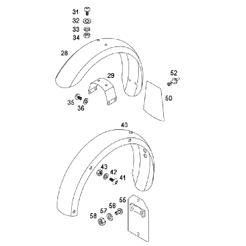 Spatborden Tomos CLASSIC XL (L1)