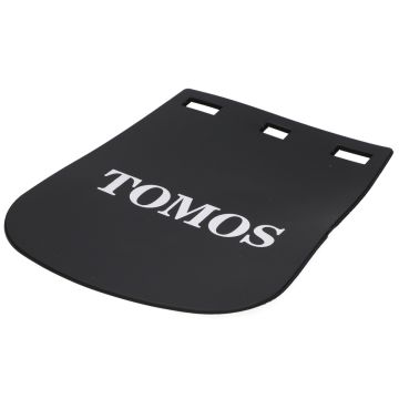 Bavette garde-boue Tomos 14x17 noir