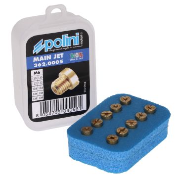 Kit pulvérisateur Dellorto 120/138 6mm Polini 362 0005 10 pièces