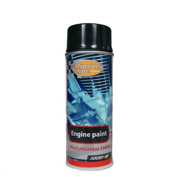 Peinture moteur noire Motip 400 ml