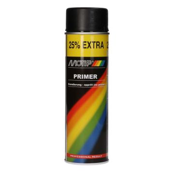 Peinture aérosol noire 500 ml Motip