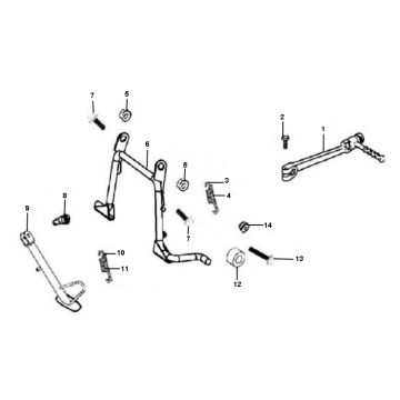 Senzo Retro GT2 4 temps standard