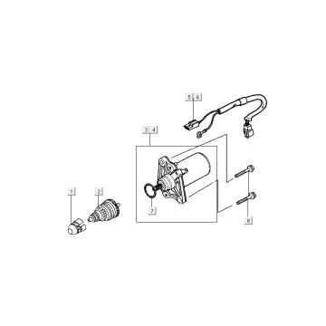 Démarreur Kymco MXU 50
