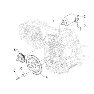 Démarreur - Bendix GTS 125 UI