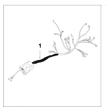 Faisceau de câbles Peugeot Tweet vieux marron